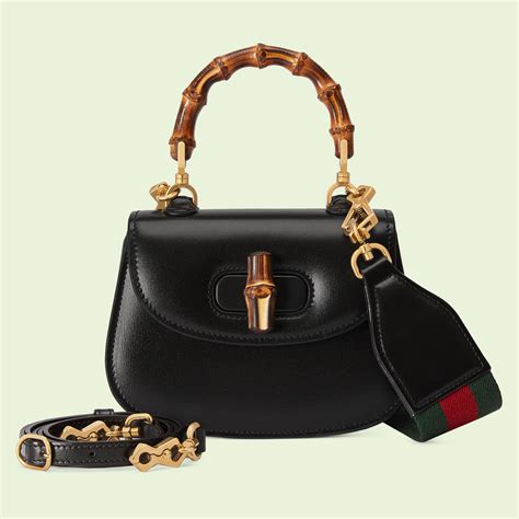 borsa bambù gucci realizzata vintage pecari|manico gucci bamboo.